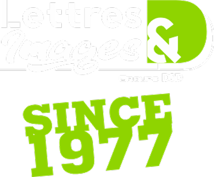 Lettres & images depuis 1977